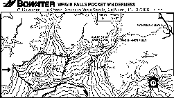 [A Map of Virgin Falls Pocket Wilderness]
